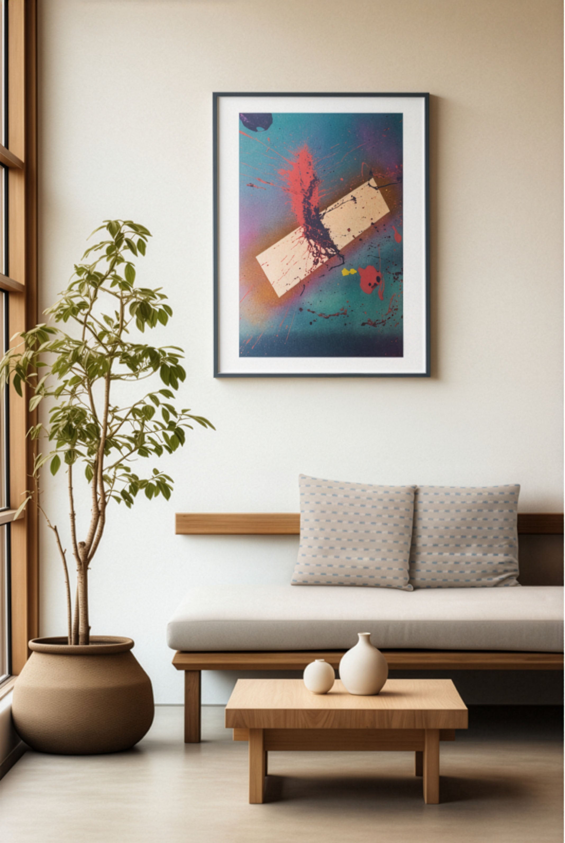 Color Footprint - Kunstdruck (Fine Art Print)