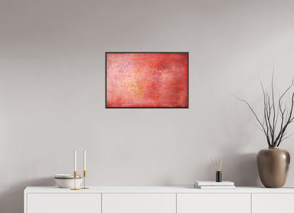 60 x 40 cm, shopify Blushing - Framed Edition
